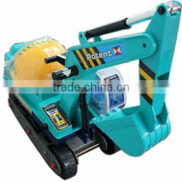 Child excavator toy kids ride on car excavator model toy