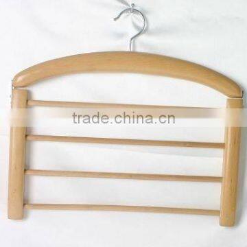 traditional wooden trouser hanger