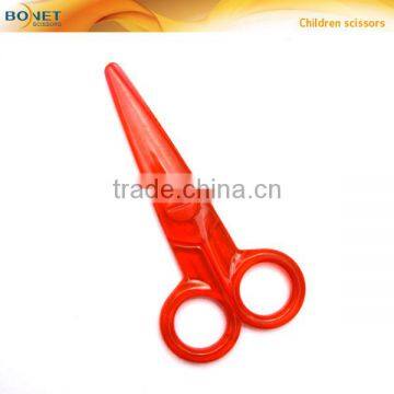 SSC0047 5 '' transparent kid plastic toy scissors