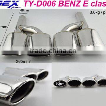 auto exhaust tip for ben z amg Eclass S63 SL63 C200