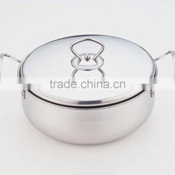 24-30cm 8 pcs Stainless steel stockpot and cooking pot