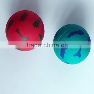 Customized Logo Colorful Rubber Ball photo-4