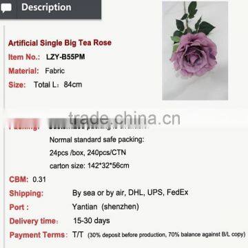 High Quality Valentine Gift Big Tea Rose Buy Direct From China Factory photo-2