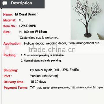 Hight Quality Artificial Tree no Leaves Artificial Tree Branchs for Centerpiece Wedding Centerpiece photo-2