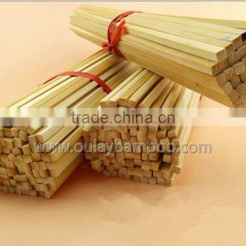 2cm*4mm planed bamboo strips four side flat