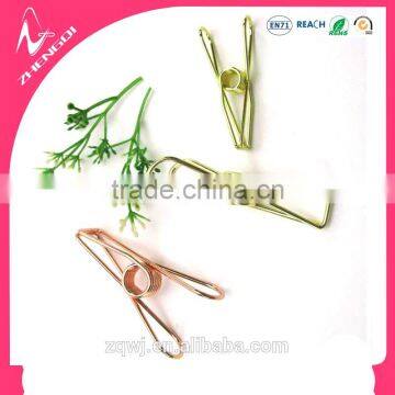 32mm 55mm 70mm rose gold silver color wire folder binder clips for creative stationery gift sets 32mm 55mm 70mm