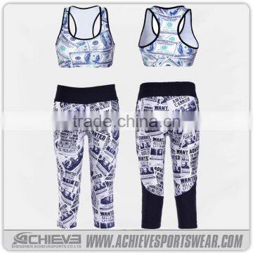 Wholesale Breathable Spandex Women Yoga Sports Pants, Fitness Sportswear photo-3