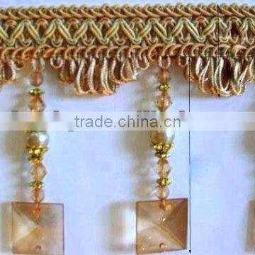 Handmade Beaded Fringe Trim