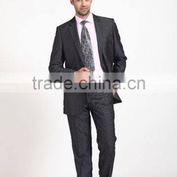 Latested fashion design 2PCS Notch lapel business suits for man