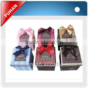 Colourful Pvc printing window paper box for packing jewelry