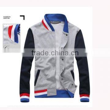 Wholesale Custom Varsity Leather Jacket for Men
