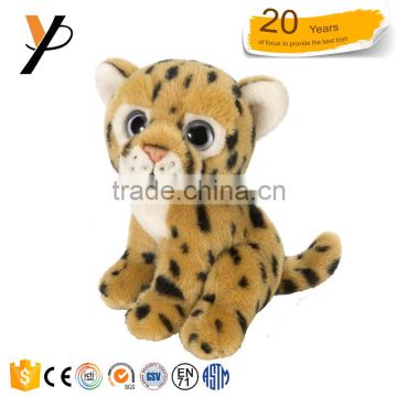 CE plush toys stuffed leopard custom design animals wholesale plush stuffed toy