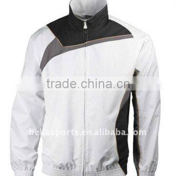 New arrival brand sports jacket with pant/trousers,full zipper with customized design,soccer training jersey