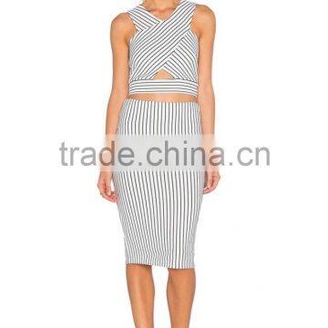 hot sale high waisted mature lady pencil skirt low price 2016