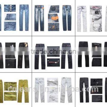 GZY Wholesale Price Stock Jeans Jeans Manufacturing Machinery