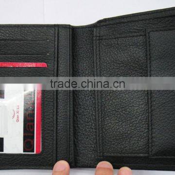 Fashion Men Cowhide Skin Purse Leather Bag for Money photo-4