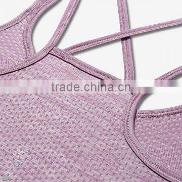 MGOO Top Quality Dry Fit Sleeveless Womens Tank Top Raceback Low Cut Singlet Tops With Keyholes In The Back photo-5