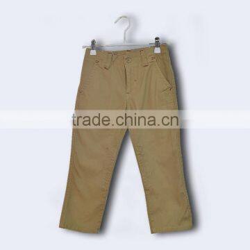 Comfortable and cool khaki baby boy casual trousers kids