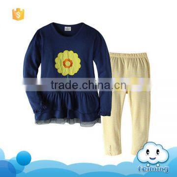 kids clothes china 2016 wholesale children clothing suit 100% cotton sweat suits