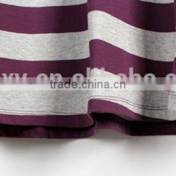 Cheapsale Sexy Fashion Ladies Tight Solid Stripe 100% Cotton Short Sleeve Polo Neck Casual Dress photo-6