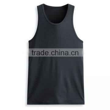 Wholesale Manufacturer Custom Bodybuilding Ribbed Mens Gym Tank Top photo-3