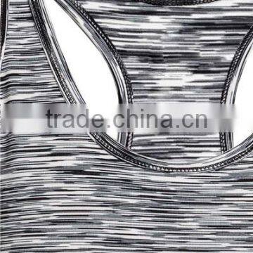 Wholesale Custom Lycra Ladies Singlet Women Sexy Yoga Fitness Tank Top photo-3