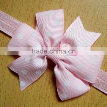 Dot Printed Baby Headband, Fancy Baby Headbands