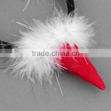 Cute Red Horn Sets Bow Tie 3Pcs Tail Party Ox Horn Fancy Dress Costume For Christmas Halloween/Carnivals Large/Small Size photo-4