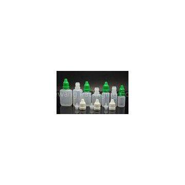 PE transparent plastic empty eye dropper bottles with Childproof cap