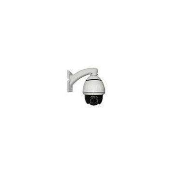 10X Zoom High Speed Dome Camera , Mini Pan Tilt Dome Camera Auto-flip 180
