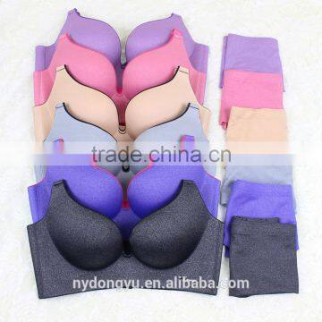 flake smooth wireless pushup seamless sexy bra / ynxg seamless shiny bra / top quality women bra