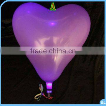 New Heart Shape LED Light Latex Balloon Flashing Balloon Party Decoration Valentine's Day Gifts photo-2