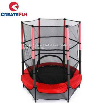 CreateFun 55 inch indoor kids trampoline with safety net