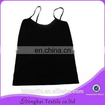 Fancy black spandex camisole