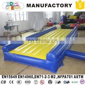 cheap inflatable air track gym mat for gymnastics with EN14960