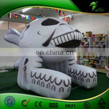 Custom 3 m Inflatable Halloween Skull/ Inflatable Halloween Decoration Skull for Sale