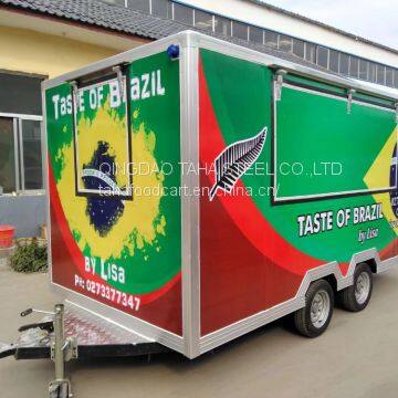 Electric Mobile Food Truck For Sale /food Truck Fast Food Van /catering Food Truck for Sale photo-5