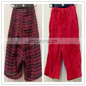 Second Hand Clothes Grade Cream and kids slacks pants