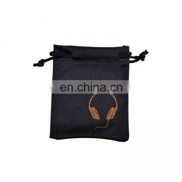 fashion quality brand names printable oem made earbud pouch