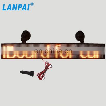 factory direct sale high brightness message scrolling led sign for car