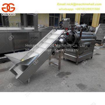 Automatic Broad Bean Single Drum Seasoning Machine|Single Drum Fried Nut Seasoning Machine Price|Potato Chips Flavoring photo-2