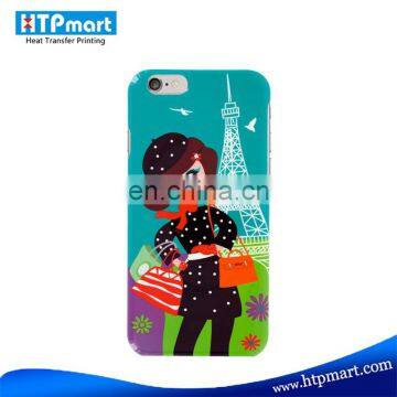 2017 new arrival 3D Film Sublimation printing hard protective Case cover for iphone 6/6s