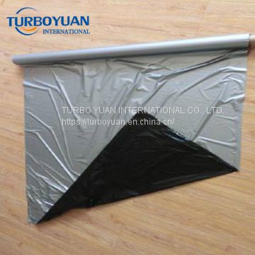 biodegradable reflective silver/black pe plastic mulch film for Japan