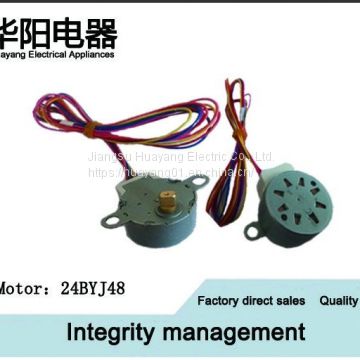 Brushless DC Mini Stepper Motor 24BYJ48 For Camera / Air Conditioning ROHS Approved