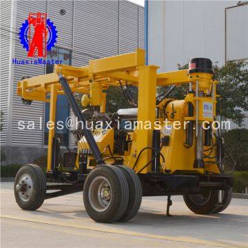 XYX-3 Wheeled Hydraulic water well drilling rig for sale