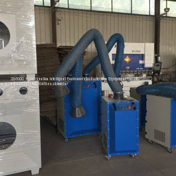 Mobile smoke purifier. Mobile smoke purifier