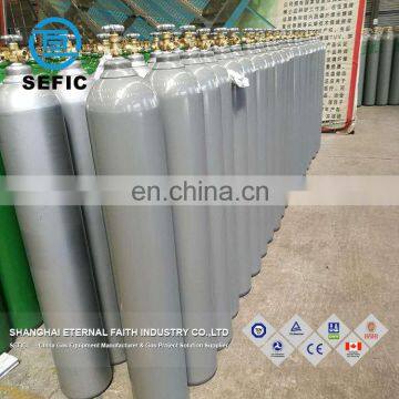 Best Selling TPED Approval High Pressure Industrial 40L Argon Gas Cylinder With Tulip Cap Protection photo-2