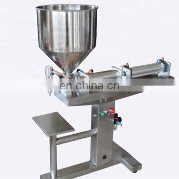 single and double head  liquid filling machine/ pasty fluid packaging machine