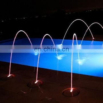 beautiful beam wave jumping jet fountain garden fountain laminar jet