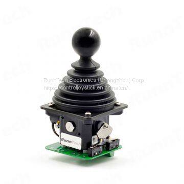 RunnTech Dual 5V Analog Joystick with Ball Shape Grip for Electrical Proportional Control